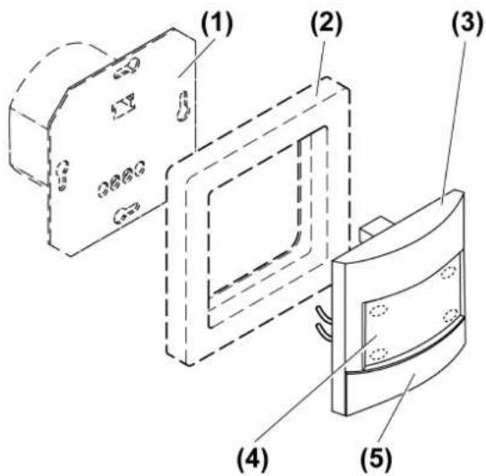 JUNG AL17181WU - Device components - 1