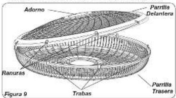 Adorno Parrilla Delantera Ranuras Trabas Parrilla Trasera Figura 9