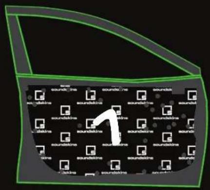 Soundskins SSK-CAMRY4DR - Installing Panels - 1