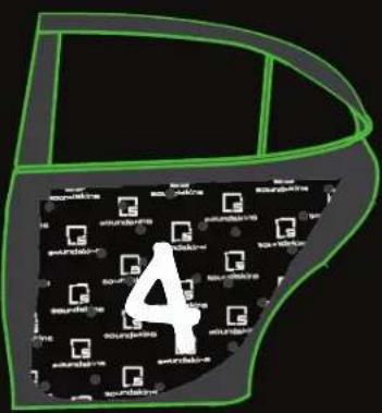 Soundskins SSK-CAMRY4DR - Installing Panels - 5