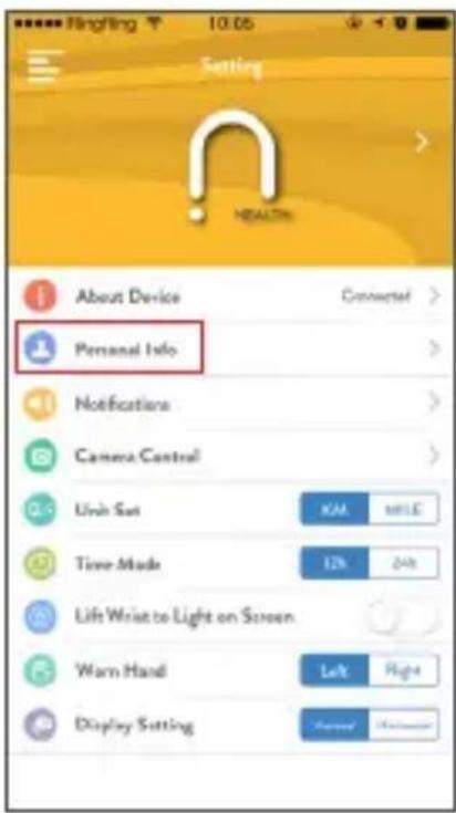 Nuband Jr Champs NU-G0049 - PERSONAL DATA SETTINGS - 2
