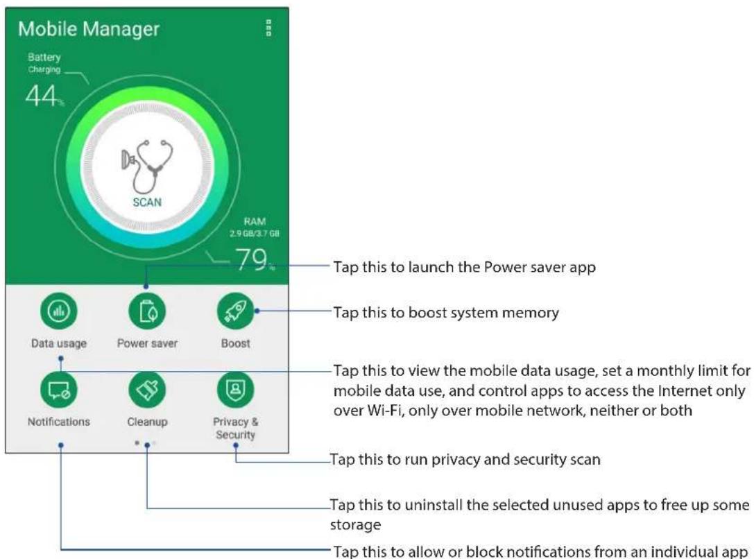 ASUS ZenFone Ares ZS572KL - Mobile Manager - 1
