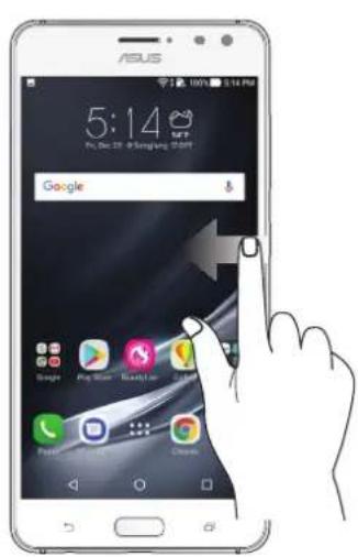 ASUS ZenFone Ares ZS572KL - Moving through pages or screens - 1