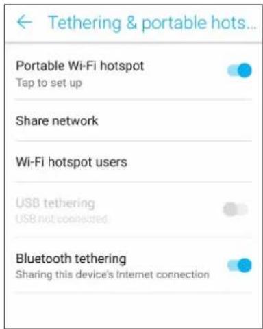 ASUS ZenFone Ares ZS572KL - Bluetooth Tethering - 1