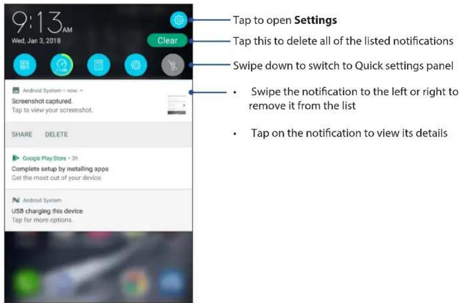 ASUS ZenFone Ares ZS572KL - System notifications - 1