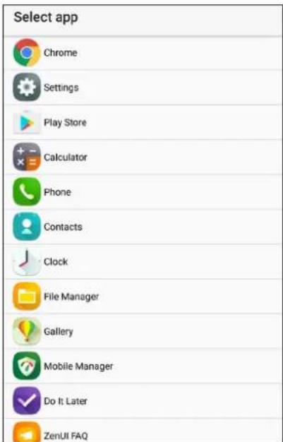 ASUS ZenFone Ares ZS572KL - Customizing the quick access buttons - 3