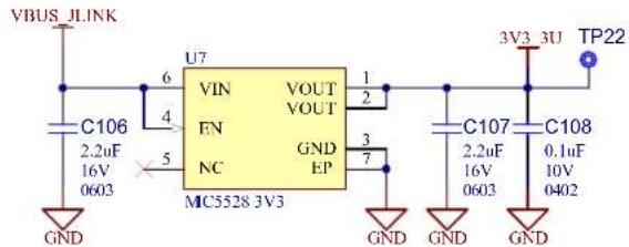 Microchip PL485-EK - Hardware Description - JLINK Debugger - 2