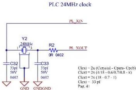 Microchip PL485-EK - Clock Circuitry - 1
