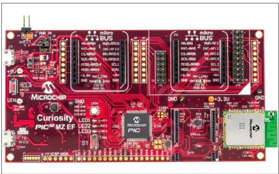 Microchip PAC1934 - CURIOSITY PIC32MZEF DEVELOPMENT BOARD (DM320104) OVERVIEW - 1