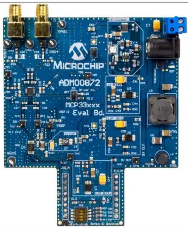 Microchip PAC1934 - MCP331X1 16/14/12-BIT 1 MSPS SAR ADC EVALUATION BOARD OVERVIEW - 2