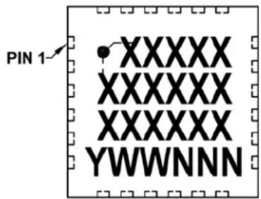 Microchip MCP19119 - Package Marking Information - 1