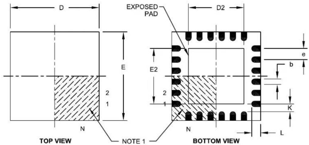 Microchip MCP19119 - 24-Lead Plastic Quad Flat, No Lead Package (MJ) - 4x4x0.9 mm Body [QFN] - 1