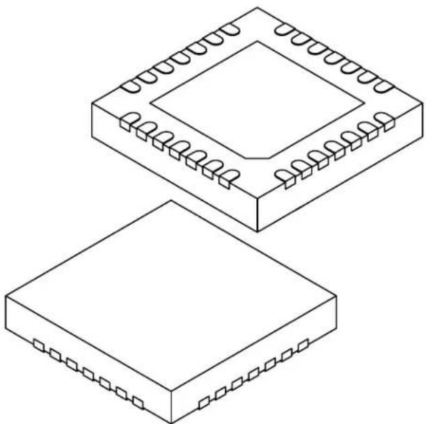 Microchip MCP19119 - 28-Lead Plastic Quad Flat, No Lead Package (MQY) - 5x5x0.9 mm Body [QFN or VQFN] - 1