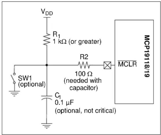 Microchip MCP19119 - MCLR - 1