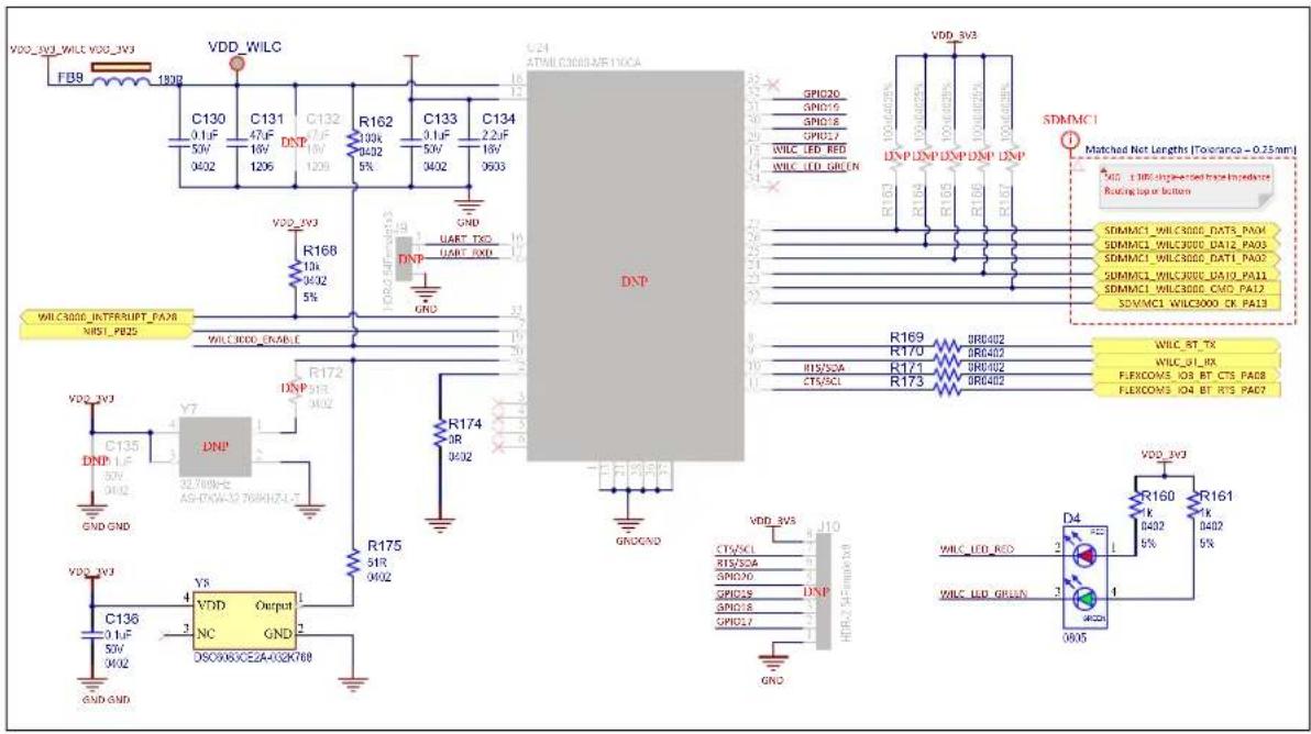 Microchip MIC2800 - Wi-Fi/Bluetooth Module (Optional) - 1