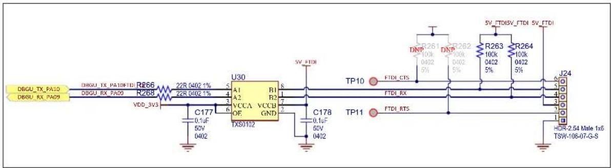 Microchip MIC2800 - Serial Debug Com Port (FTDI) - 1