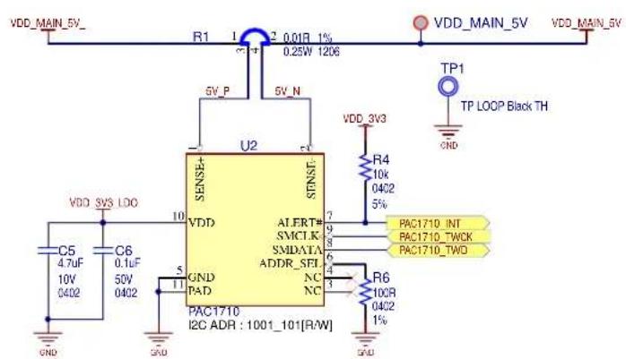 Microchip MIC2800 - Current Measurement - 1