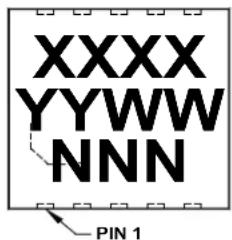 Microchip MCP73855 - Package Marking Information - 1