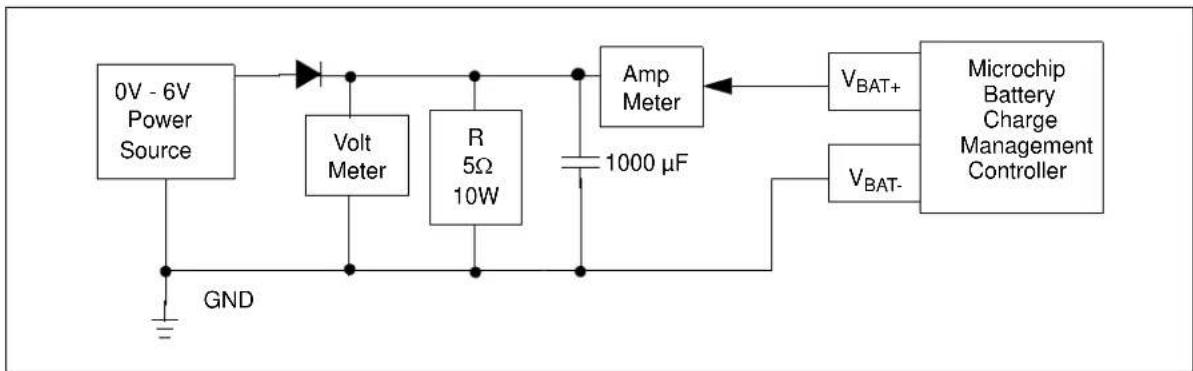 Microchip MCP73113 - POWERING THE MCP73113 OVP SINGLE-CELL LI-ION BATTERY CHARGER EVALUATION BOARD - 3