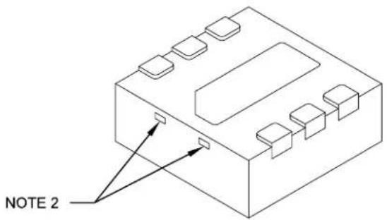 Microchip MCP73830L - 6-Lead Plastic Thin Dual Flat, No Lead Package (MY) - 2x2x0.8 mm Body [TDFN] - 1