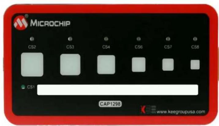 Microchip CAP1106 - The RightTouch Evaluation System - 4