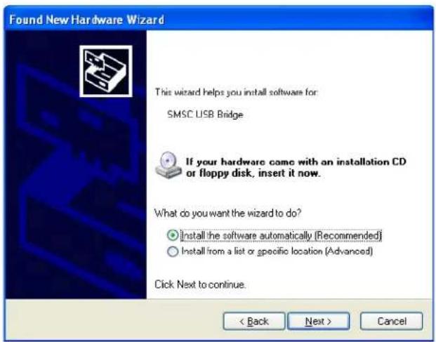 Microchip CAP1106 - USB Bridge Installation - 2