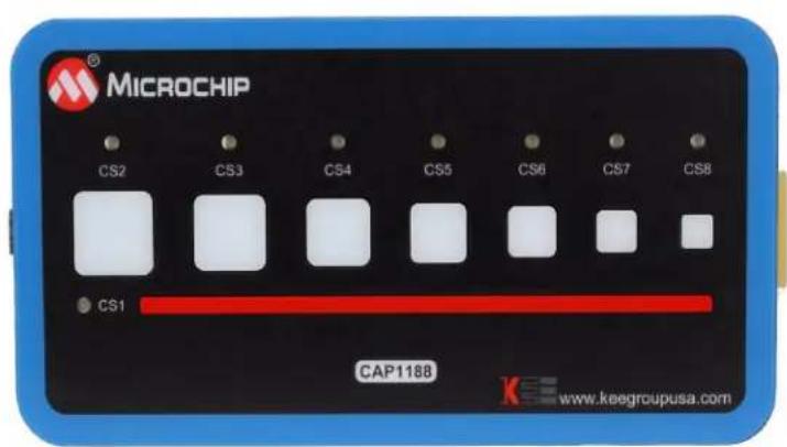 Microchip CAP1106 - The RightTouch Evaluation System - 3