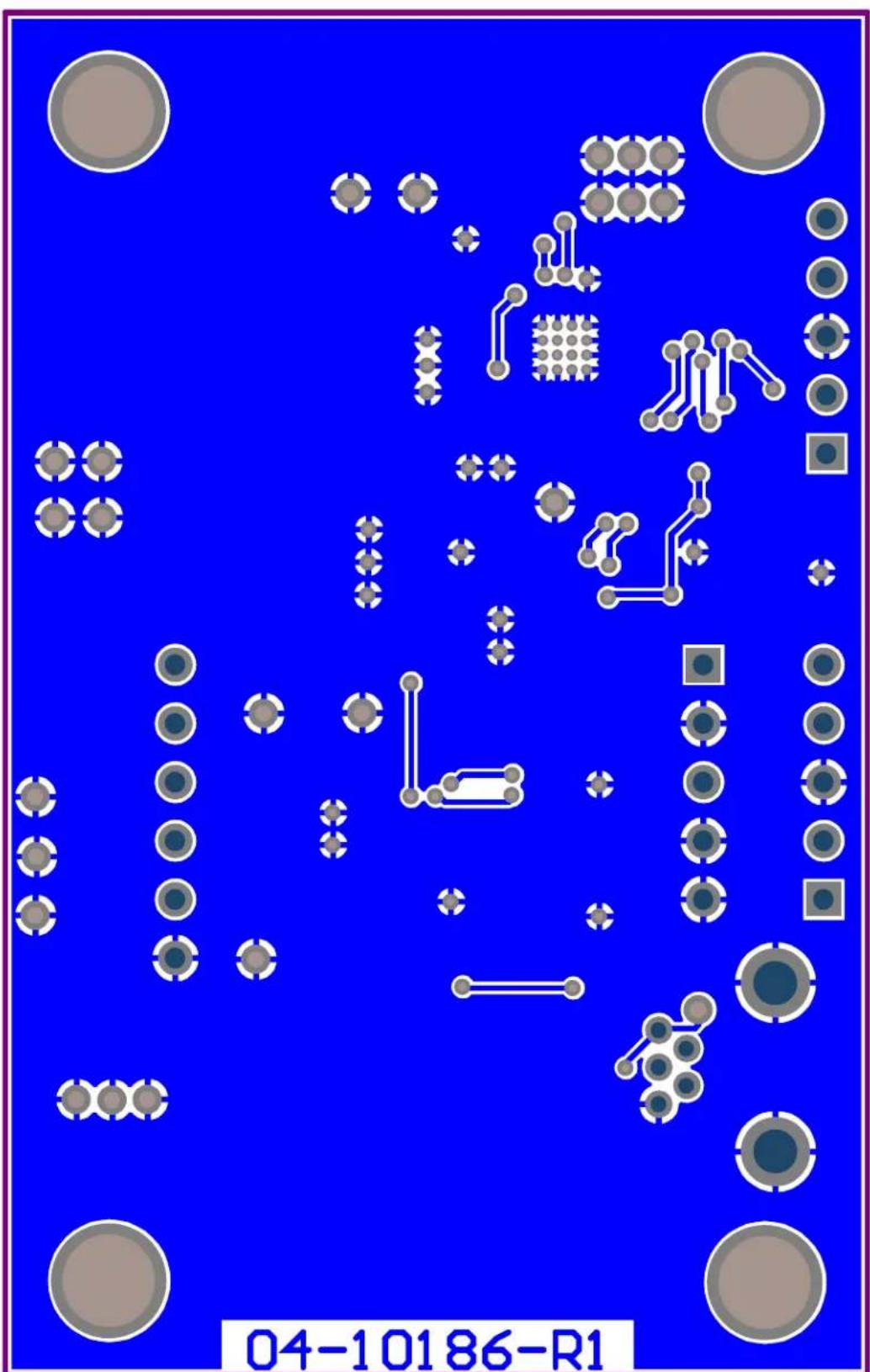 Microchip MCP8063 - A.4 BOARD - TOP COPPER AND SILK - 4