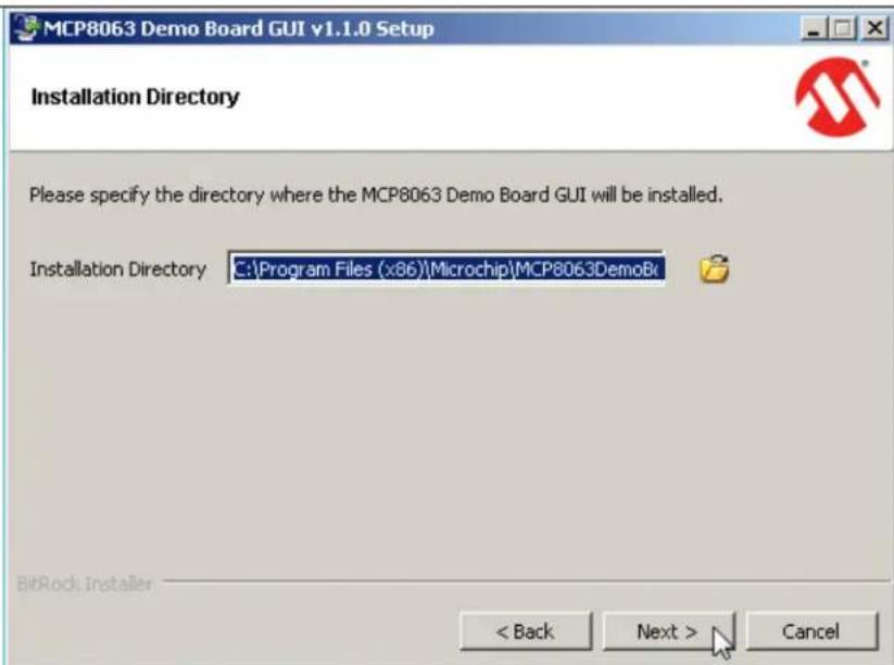 Microchip MCP8063 - Software Installation - 3