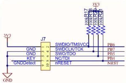 Microchip PL360G55CB-EK - SAMG55J SWD/JTAG Port - 2