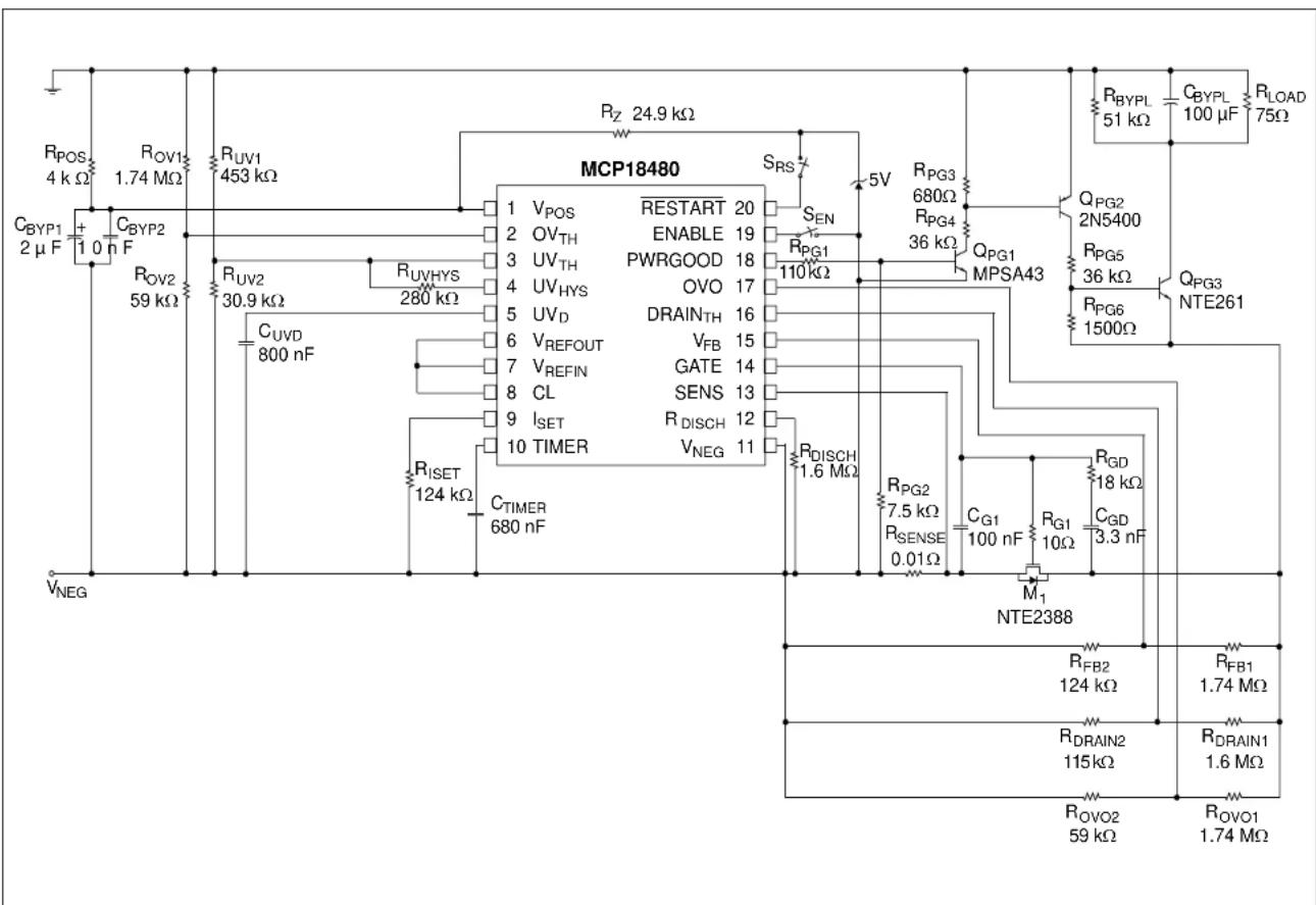 Microchip MCP18480 - APPENDIX B: MCP18480 SCHEMATICS - 3
