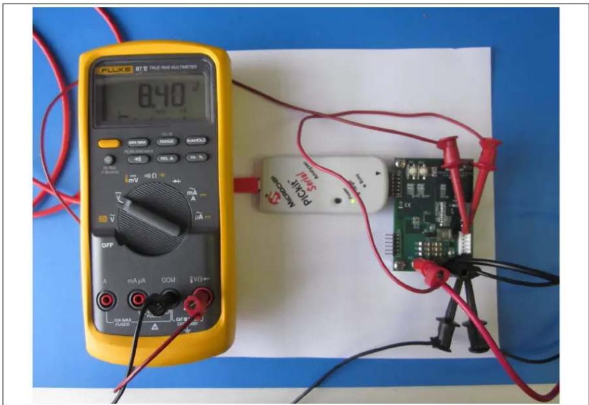 Microchip MCP19111 - CALIBRATING THE MCP19111 BATTERY CHARGER EVALUATION BOARD - 1