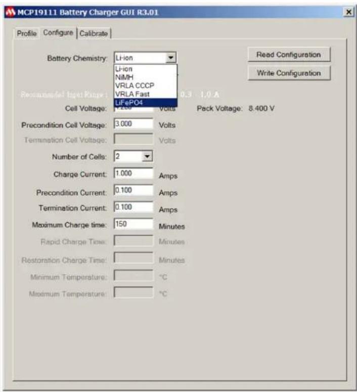 Microchip MCP19111 - Charge Configuration - 1