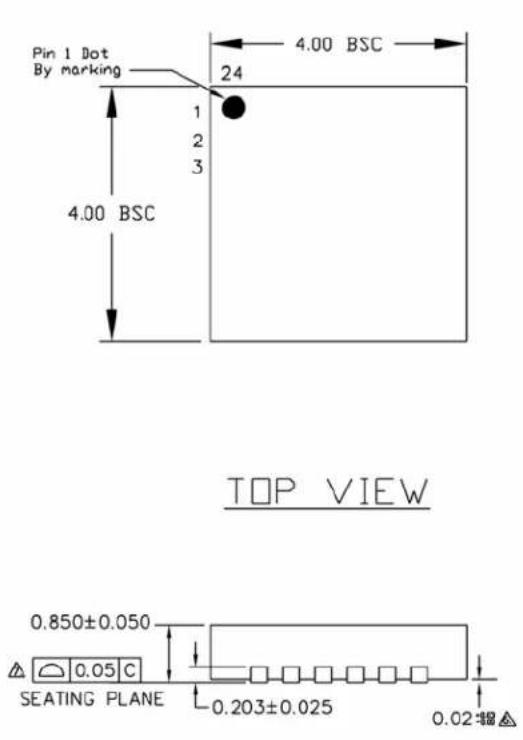 Microchip MIC3263YML - Package Information - 1