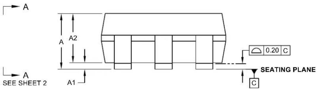 Microchip MCP1664 - 5-Lead Plastic Small Outline Transistor (C7X) [SOT23] - 2