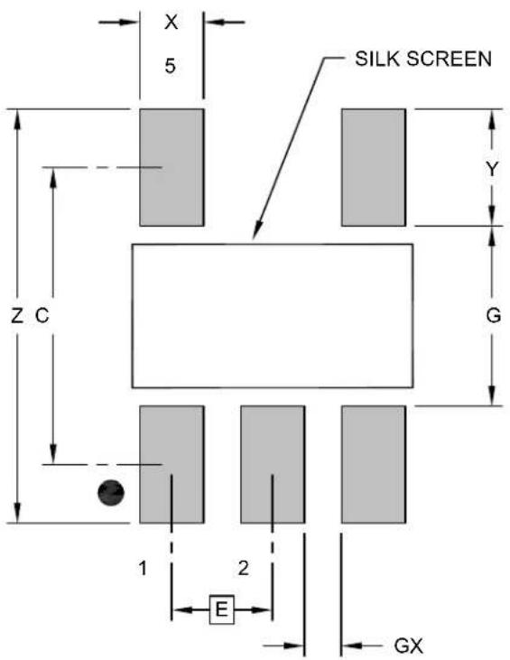 Microchip MCP1664 - 5-Lead Plastic Small Outline Transistor (C7X) [SOT23] - 1
