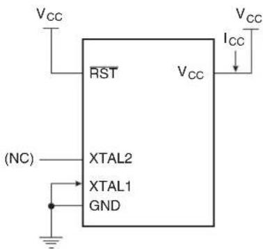 Microchip AT89LP428 - I cc Test Condition, Power-down Mode, All Other Pins are Disconnected, V_CC = 2V to 5.5V - 1