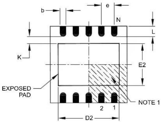 Microchip mcp4132 - 10-Lead Plastic Dual Flat, No Lead Package (MF) - 3x3x0.9 mm Body [DFN] - 2