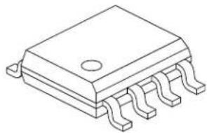 Microchip mcp4132 - 8-Lead Plastic Small Outline (SN) – Narrow, 3.90 mm Body [SOIC] - 2