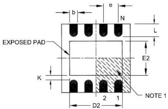Microchip mcp4132 - 8-Lead Plastic Dual Flat, No Lead Package (MF) - 3x3x0.9 mm Body [DFN] - 2
