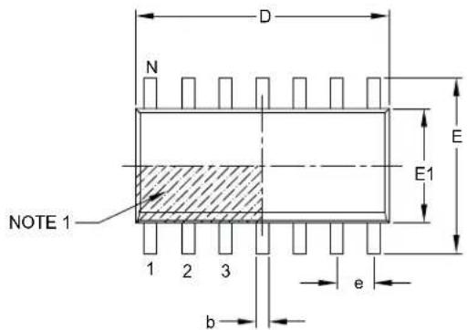 Microchip mcp4132 - 14-Lead Plastic Small Outline (SL) – Narrow, 3.90 mm Body [SOIC] - 1