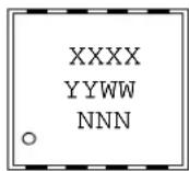 Microchip mcp4132 - Package Marking Information (Continued) - 1