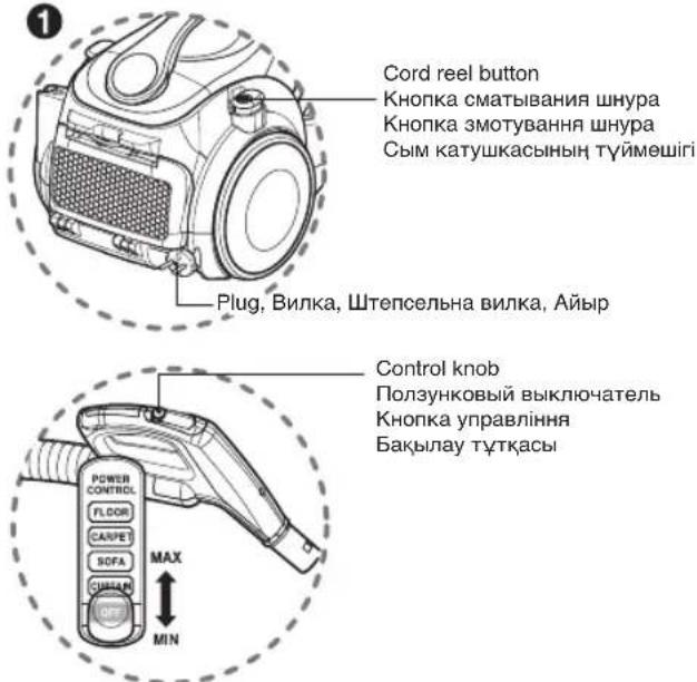 LG VC83205UHAV - Калай пайдалану керек Шансорғышты баскару - 1