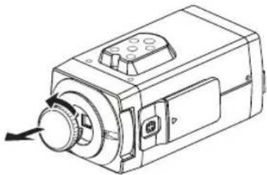 LG LS521P - Mounting the Lens - 1