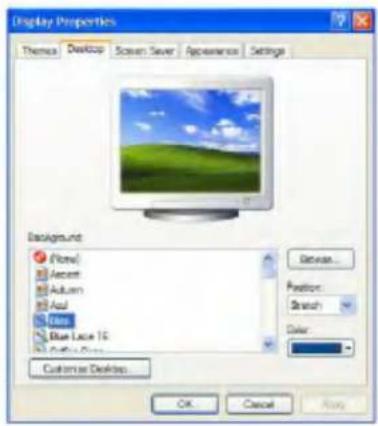 LG LMC50-D - Changing the desktop background - 1