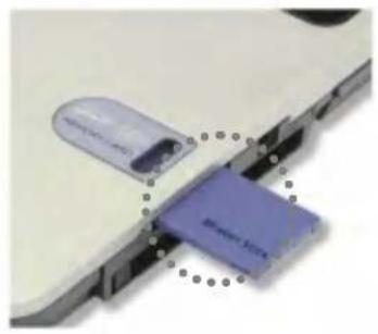 LG LMC50-D - Inserting an SD Memory Card / Memory Stick - 2