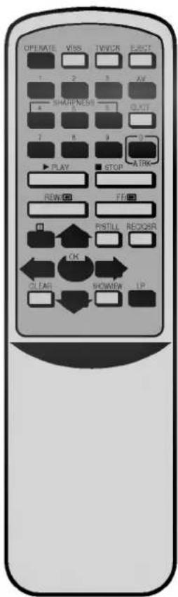 LG W424P - Programming the VCR timer - 1