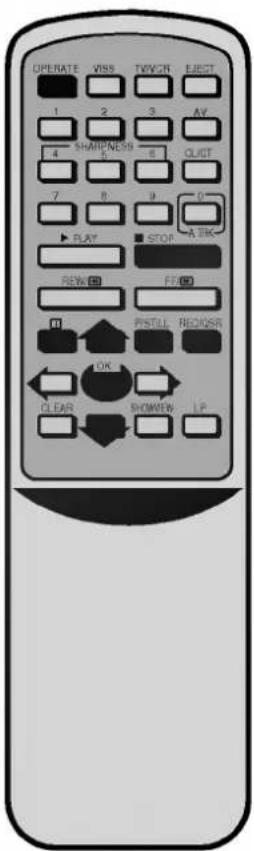 LG W424P - Using the VCR to record - 1