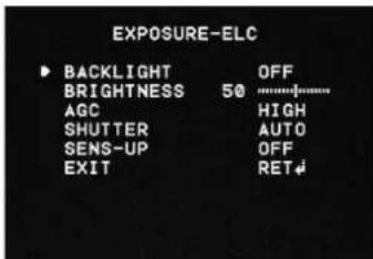 LG LVW900P - Exposure settings - 2