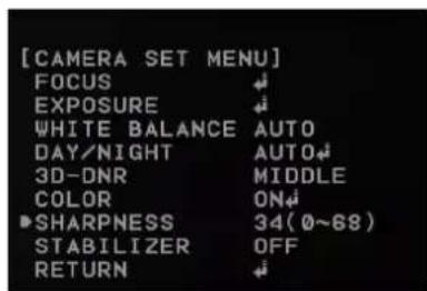 LG LVW900P - Sharpness setting - 1